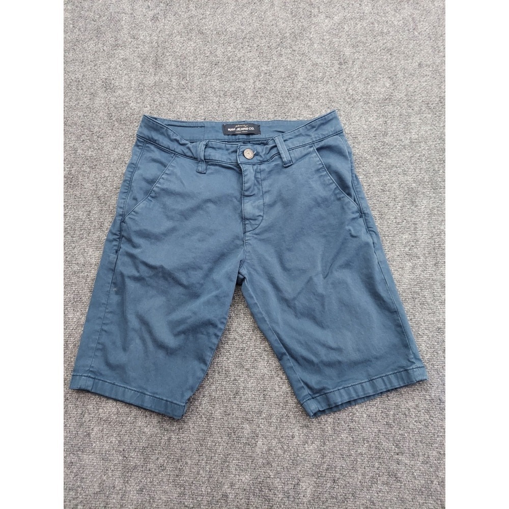 Mavi Shorts Mens 29 Blue Jacob Bermuda Walking Casual Flat Front Chino Stretch